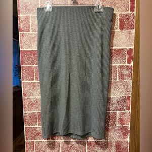 Old Navy Ribbed Midi Skirt